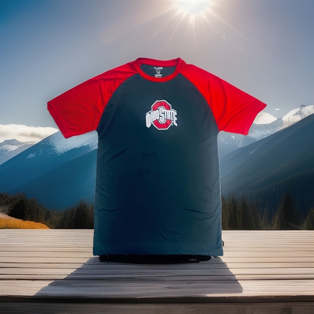 Officially Licensed‎ Ohio State Buckeyes Pro Edge 100% Polyester Men's Medium.